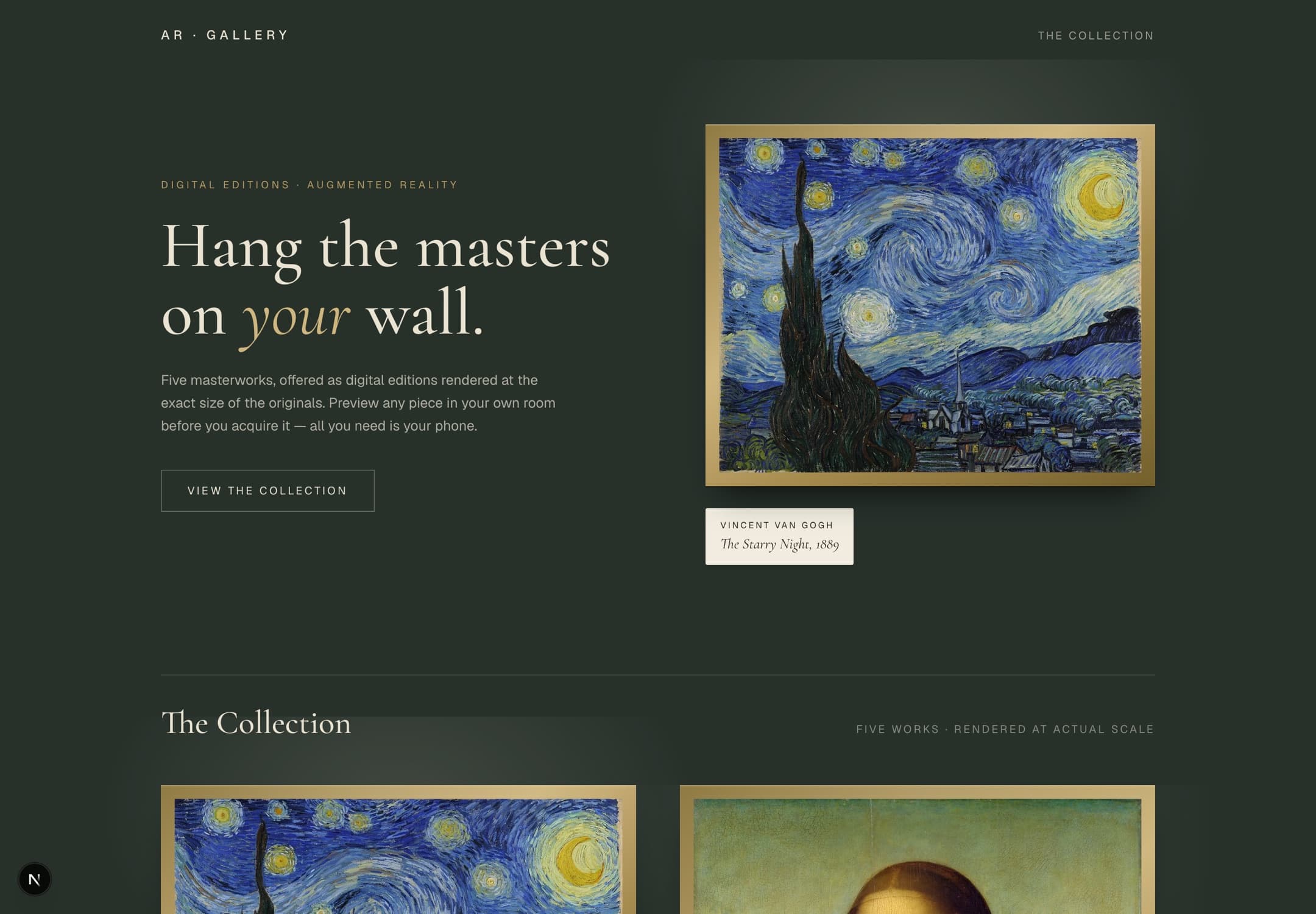 AR Art Gallery