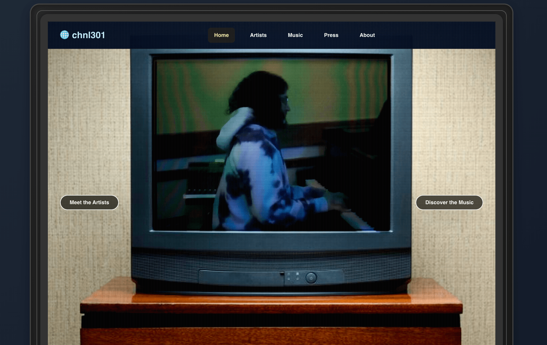 ランディングページ&ビジュアルアイデンティティ